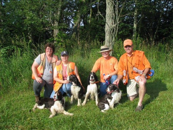 Kiera and Connor with the SVESSC hunting program Kiera and Connor with the SVESSC hunting program
